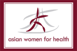 Multi-colored graphic logo of the Asian-American Women's Political Initiative